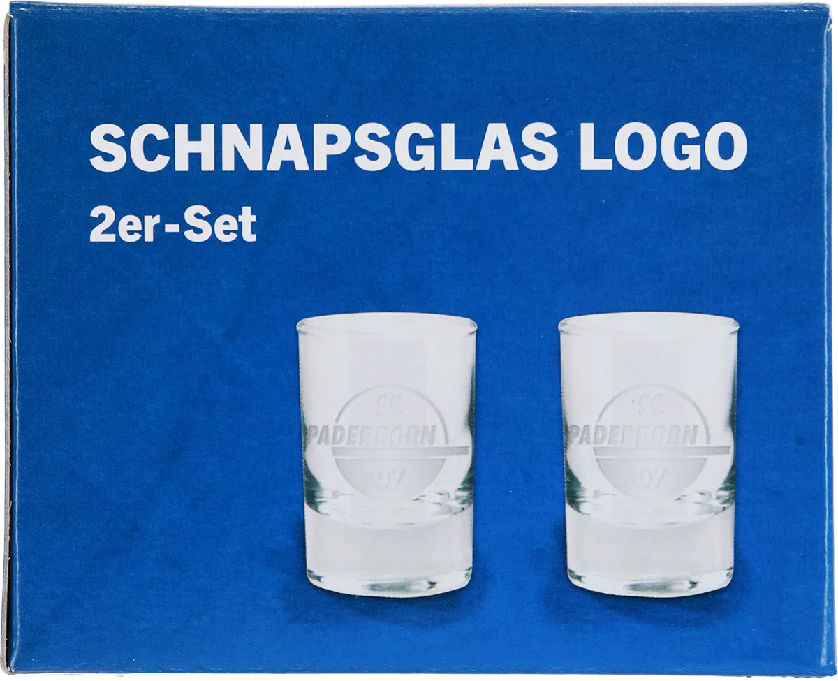 Schnapsglas Logo 2er-Set